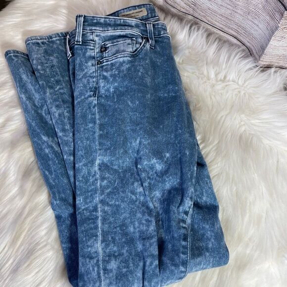 AG The Absolute Legging  Extreme Skinny Speckled Denim Sz 27 - Picture 3 of 12